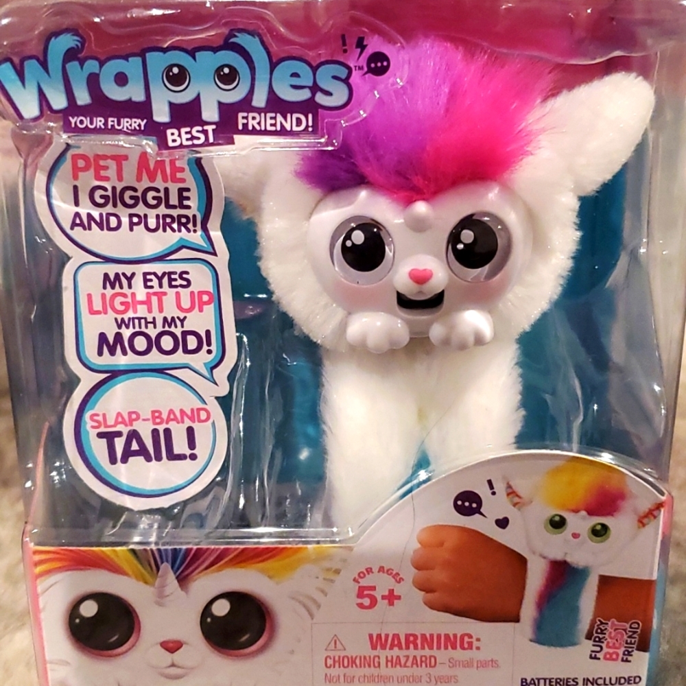 NEW Little Live Pets WRAPPLES Furry Best Friend Light Up Sing Giggle